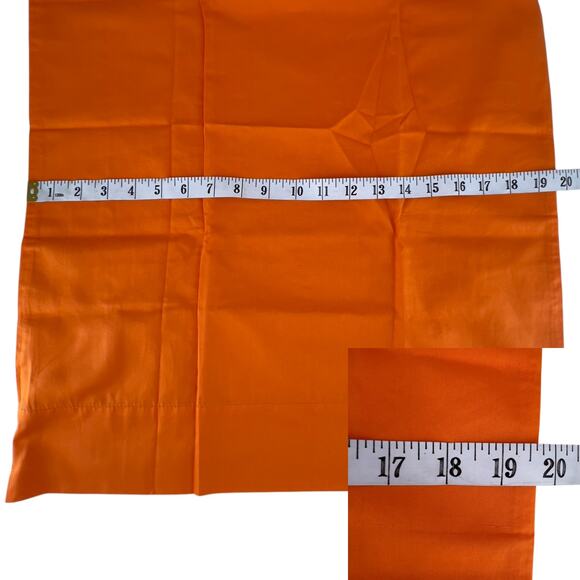 Orange Body Pillow Cover Pillow Case Bedding 100% Cotton 54" - Picture 6 of 7